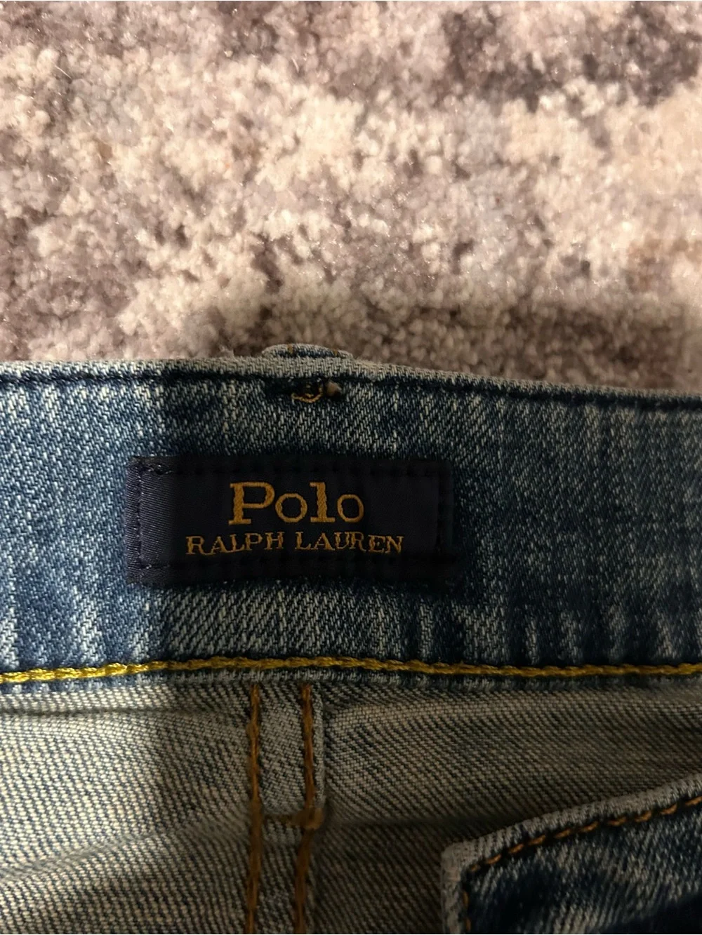 Polo Ralph Lauren Men's Light Blue Denim Jeans